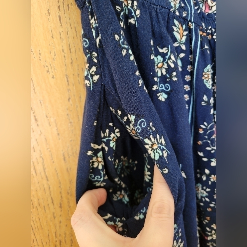 Xhilaration floral off the shoulder maxi dress Size S - Picture 4 of 8